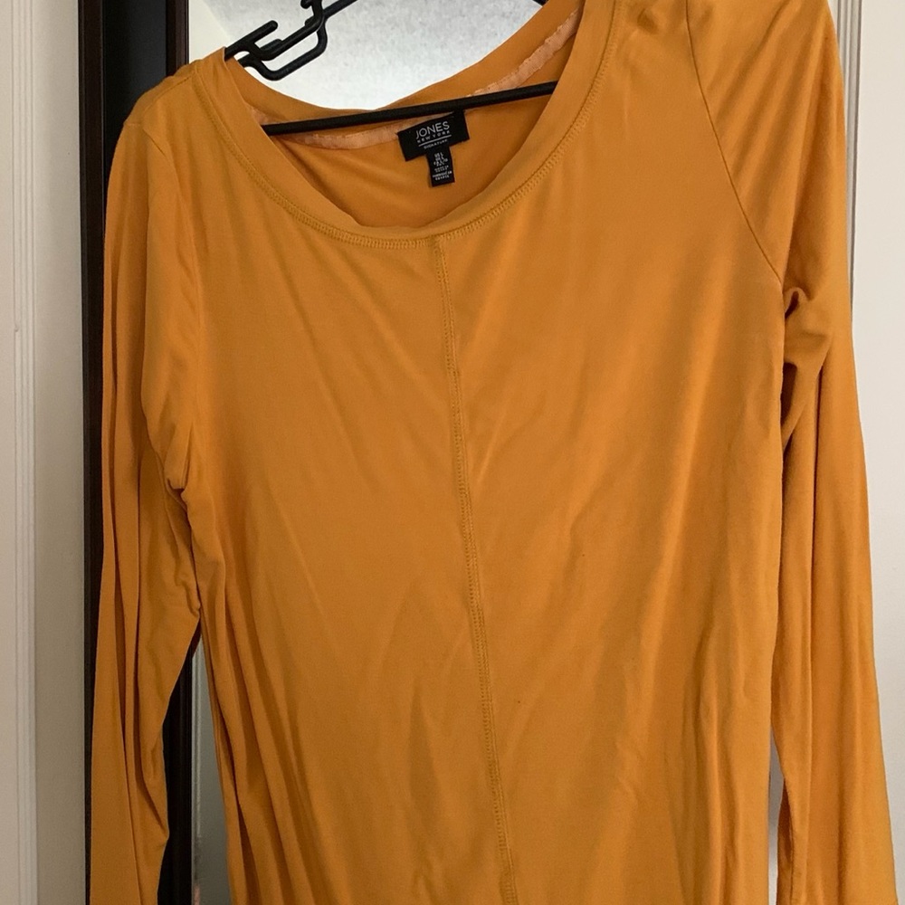 Mustard long sleeves top